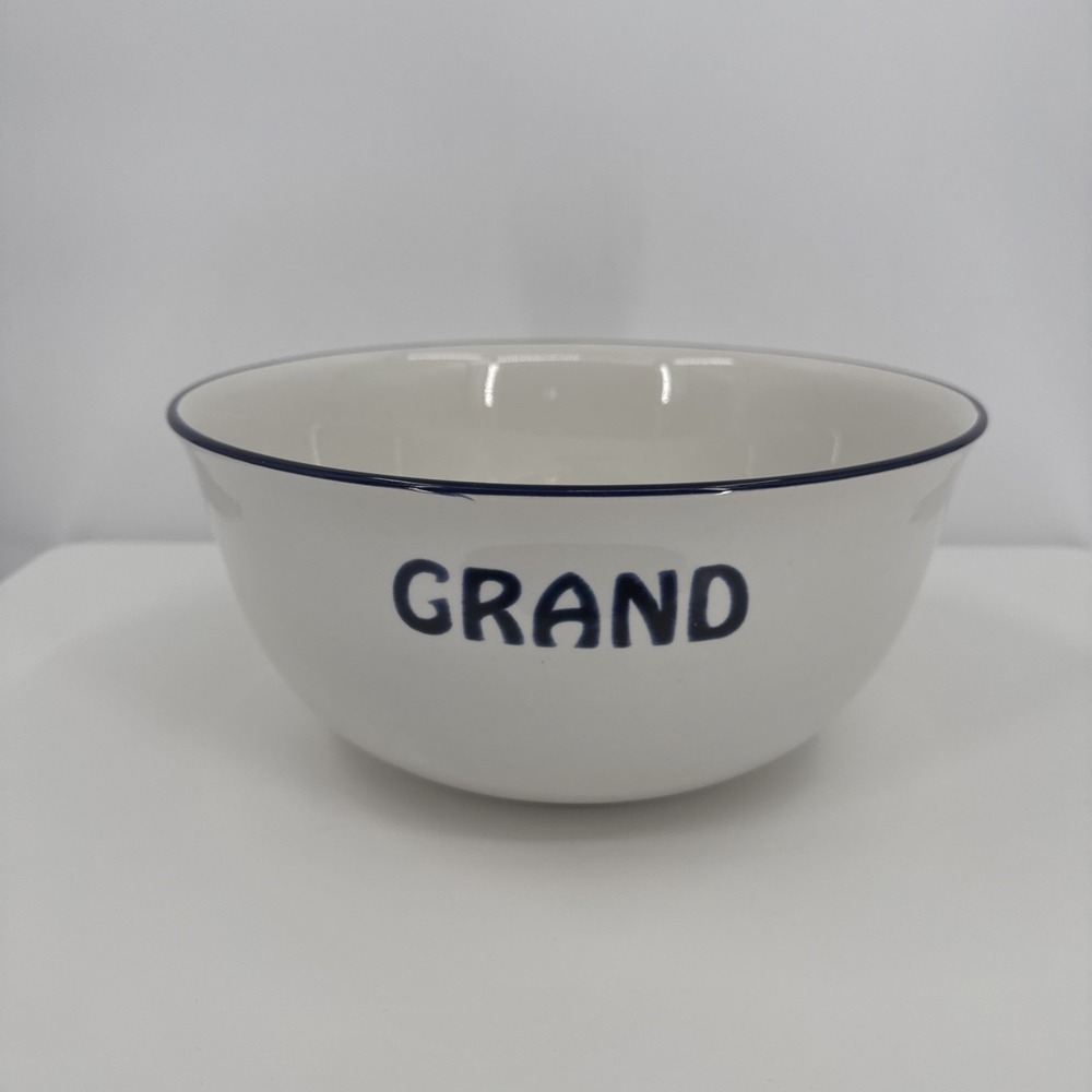 Williams Sonoma Bistro Francais Mixing Bowl GRAND‎ Bake Cooking Wear French
